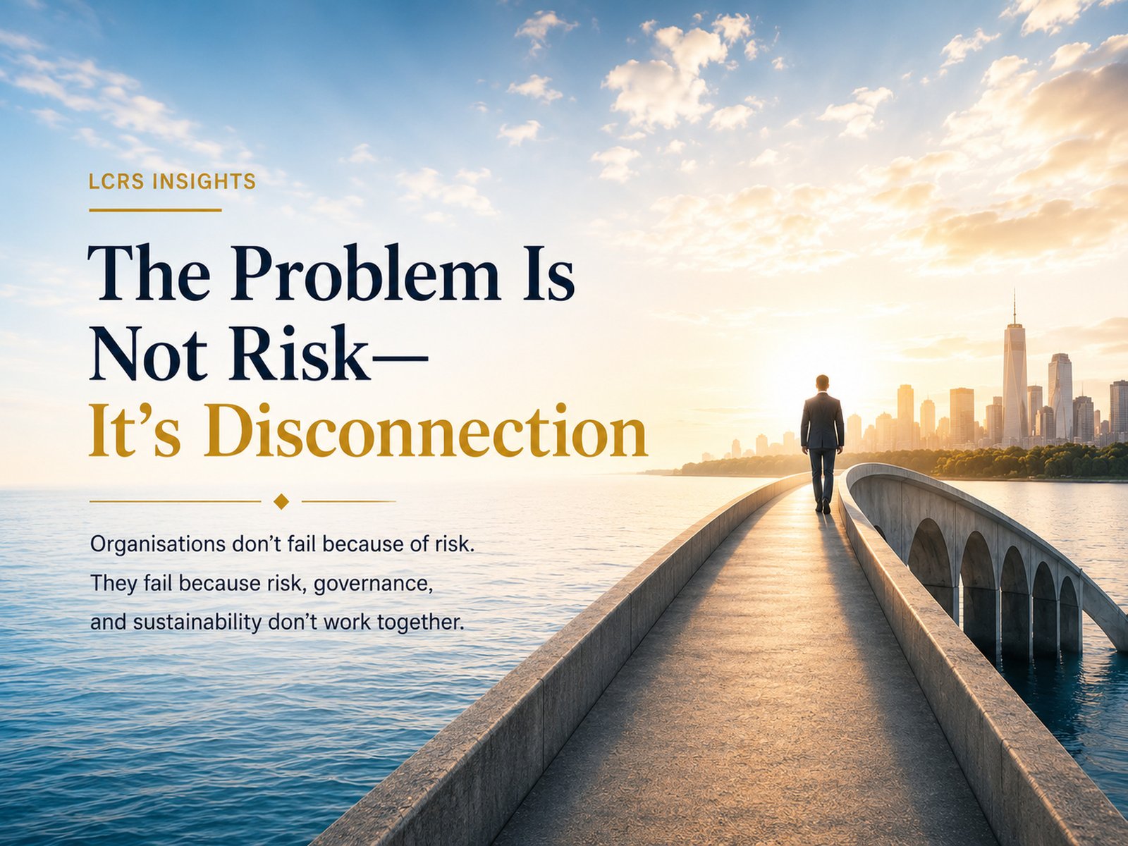The Problem Is Not Risk – It’s Disconnection